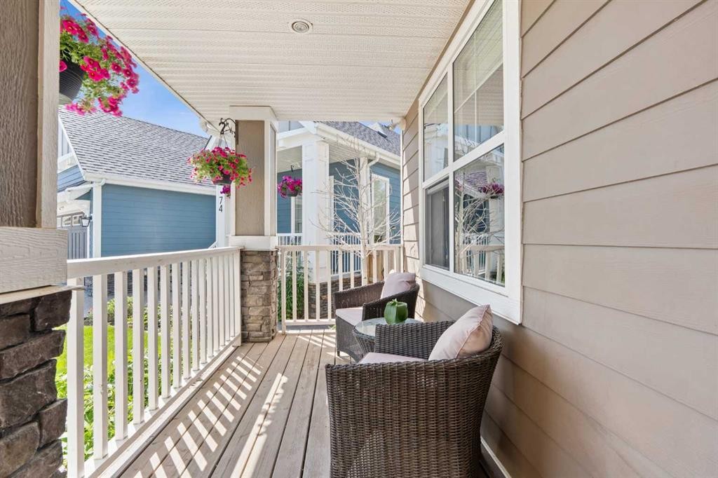 78 Auburn Sound Place Se, Calgary, AB - Outdoor With Deck Patio Veranda With Exterior