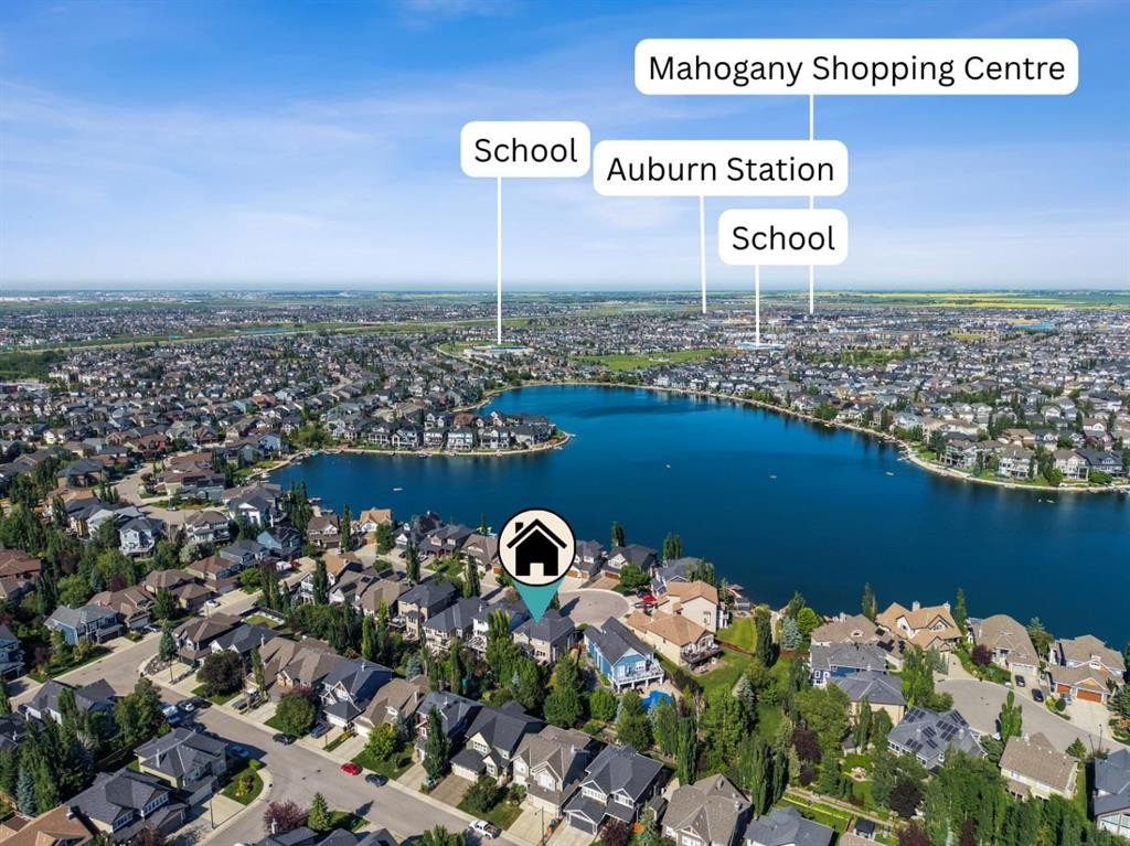 78 Auburn Sound Place Se, Calgary, AB - Outdoor With Body Of Water With View
