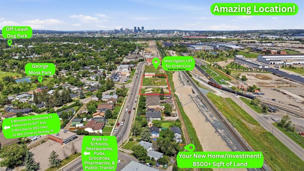 7244 Ogden Road Se, Calgary, AB - Outdoor With View