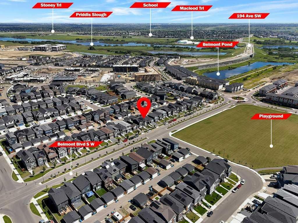 244 Belmont Boulevard Sw, Calgary, AB - Outdoor With View