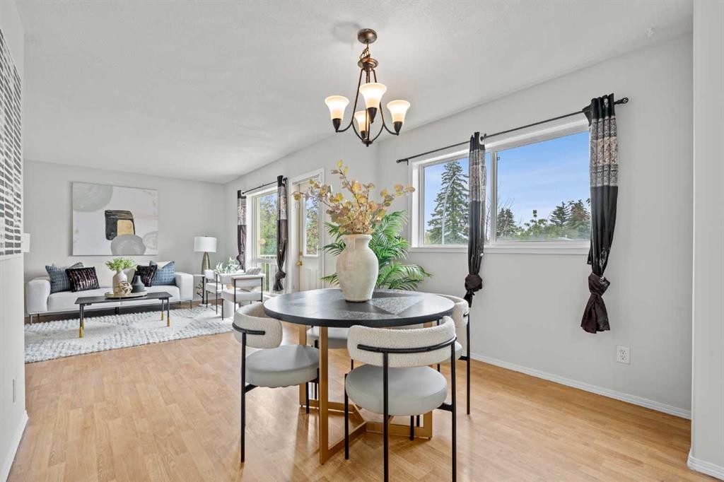 6591 Pinecliff Grove Ne, Calgary, AB - Indoor Photo Showing Dining Room