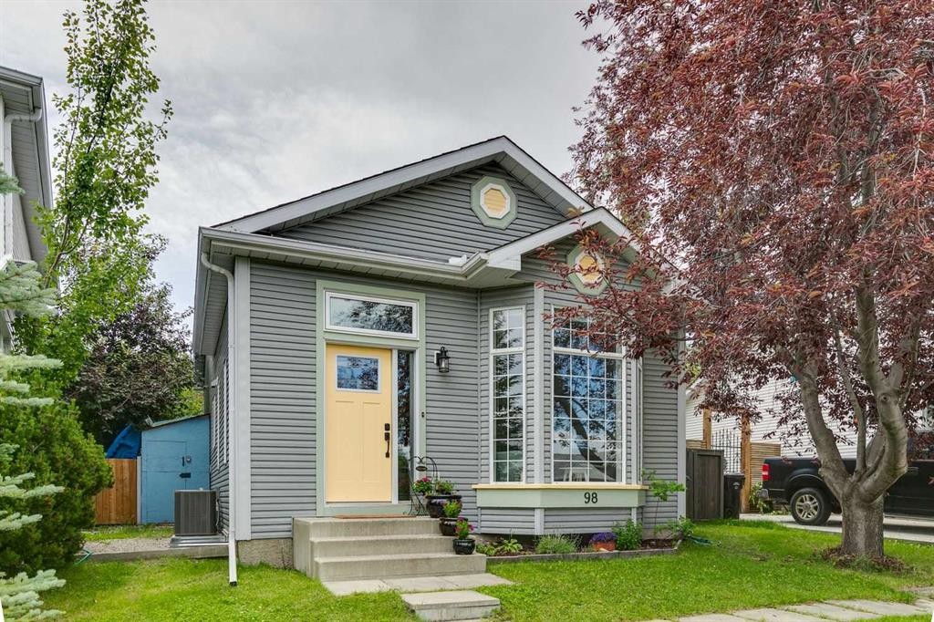 98 River Rock Way Se, Calgary, AB - Outdoor With Facade