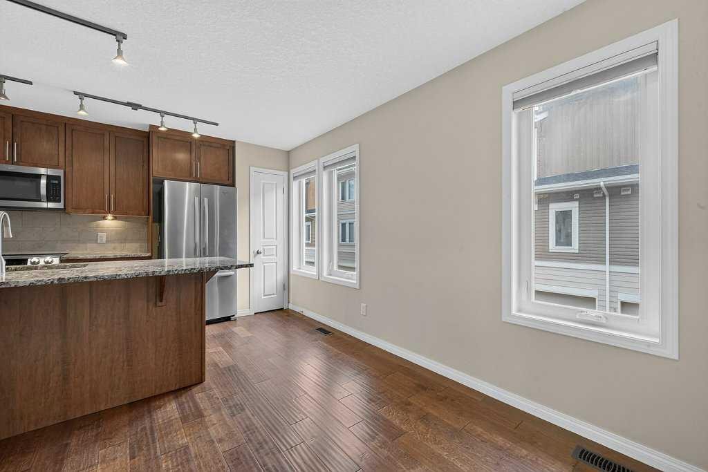 721 Auburn Bay Square Se, Calgary, AB - Indoor Photo Showing Kitchen With Stainless Steel Kitchen