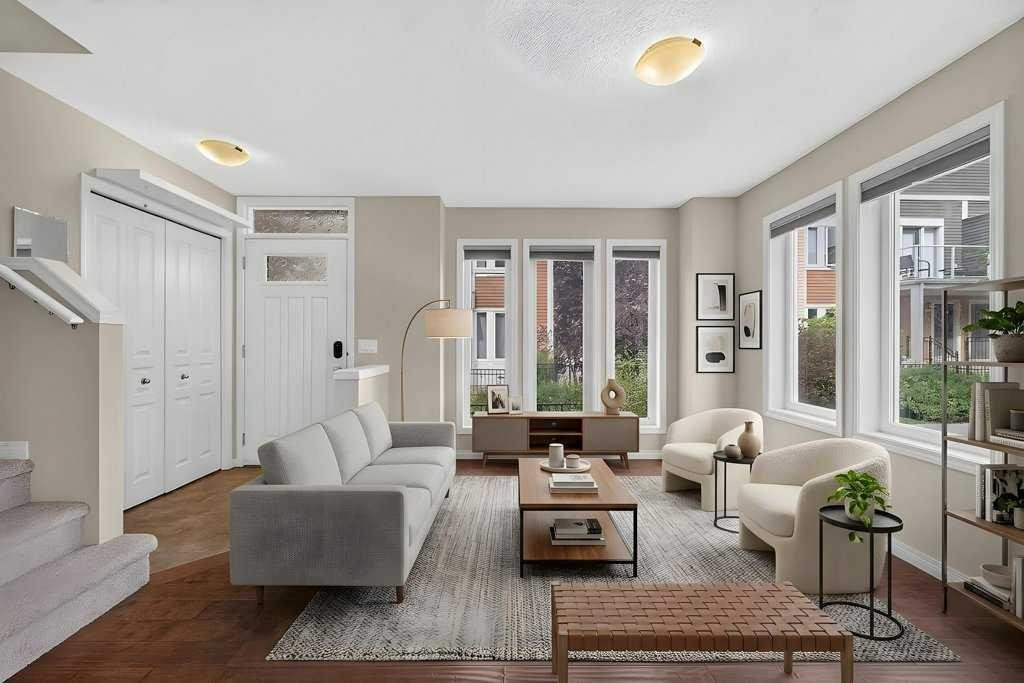721 Auburn Bay Square Se, Calgary, AB - Indoor Photo Showing Living Room