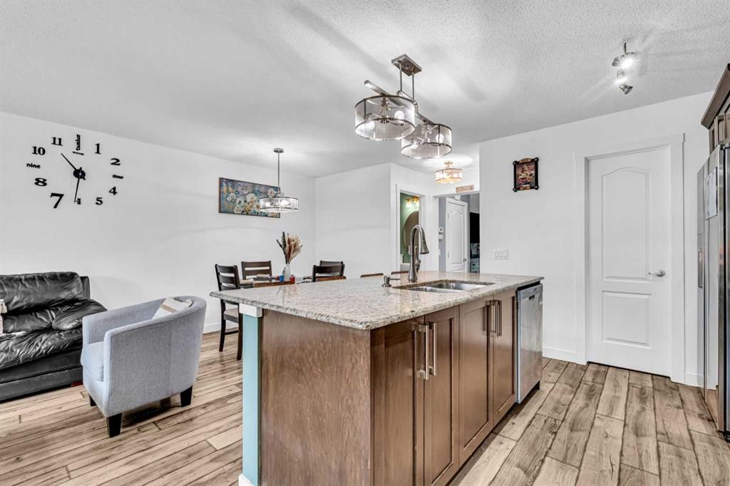 1444 Legacy Circle Se, Calgary, AB - Indoor Photo Showing Kitchen