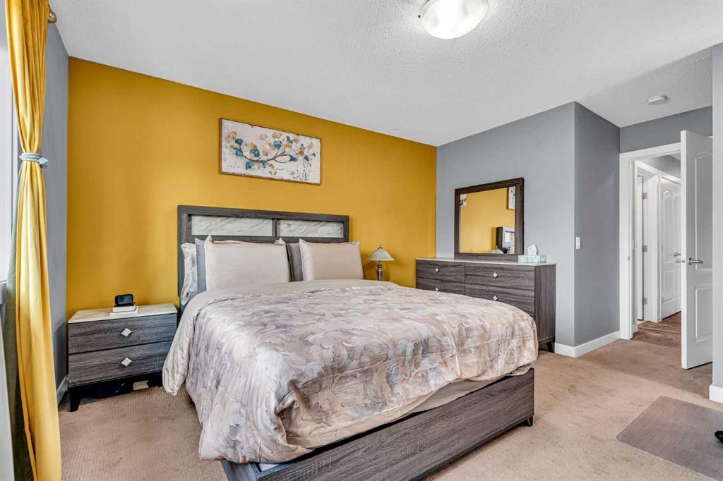 1444 Legacy Circle Se, Calgary, AB - Indoor Photo Showing Bedroom