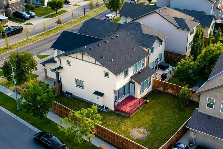 799 New Brighton Drive Se, Calgary, AB - Outdoor With View