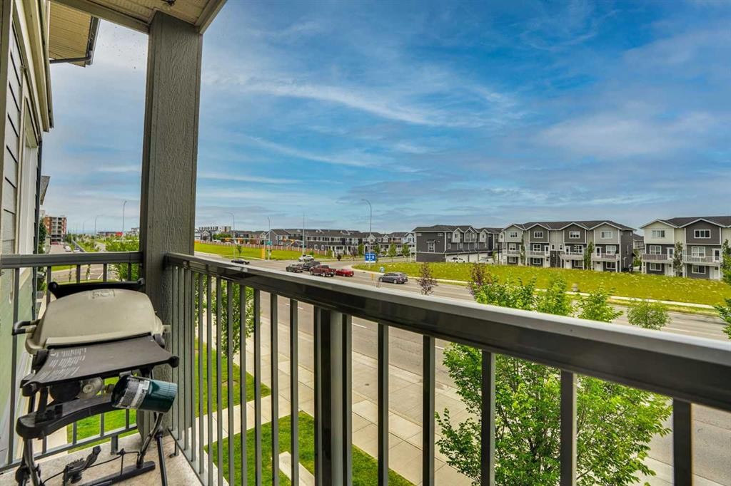 3320-181 Skyview Ranch Manor Ne, Calgary, AB - Outdoor With Balcony With View With Exterior