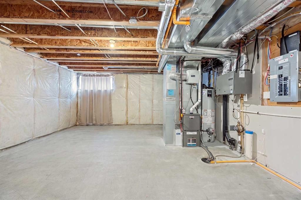38 Howse Row North, Calgary, AB - Indoor Photo Showing Basement