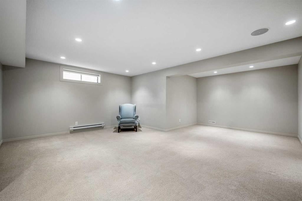 50 Springborough Crescent Sw, Calgary, AB - Indoor Photo Showing Basement