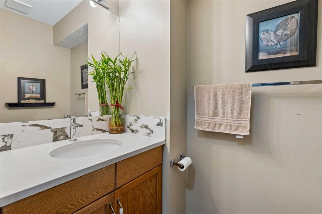 100 Applemont Close Se, Calgary, AB - Indoor Photo Showing Bathroom
