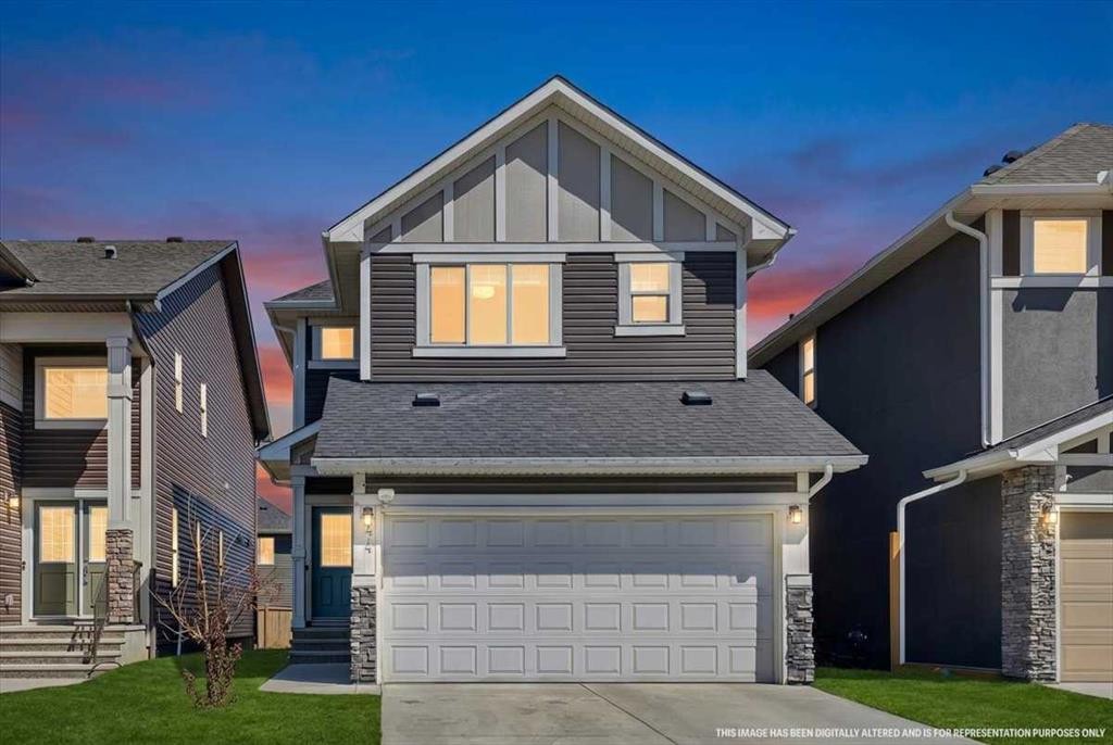 44 Saddlestone Way Ne, Calgary, AB - Outdoor With Facade