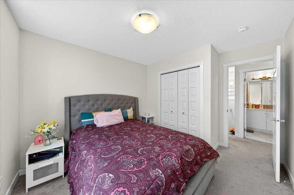 44 Saddlestone Way Ne, Calgary, AB - Indoor Photo Showing Bedroom