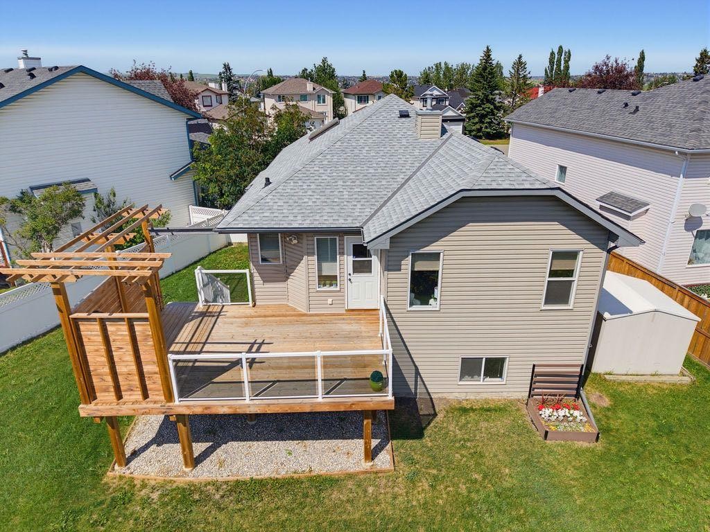 359 Hidden Ranch Place Nw, Calgary, AB - Outdoor With Deck Patio Veranda