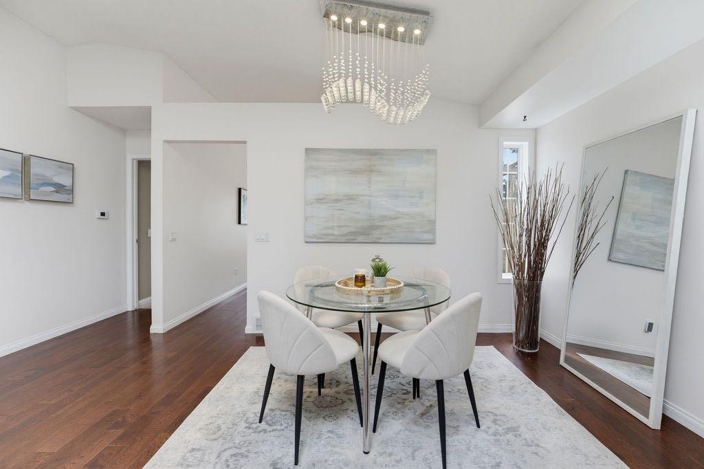 359 Hidden Ranch Place Nw, Calgary, AB - Indoor Photo Showing Dining Room