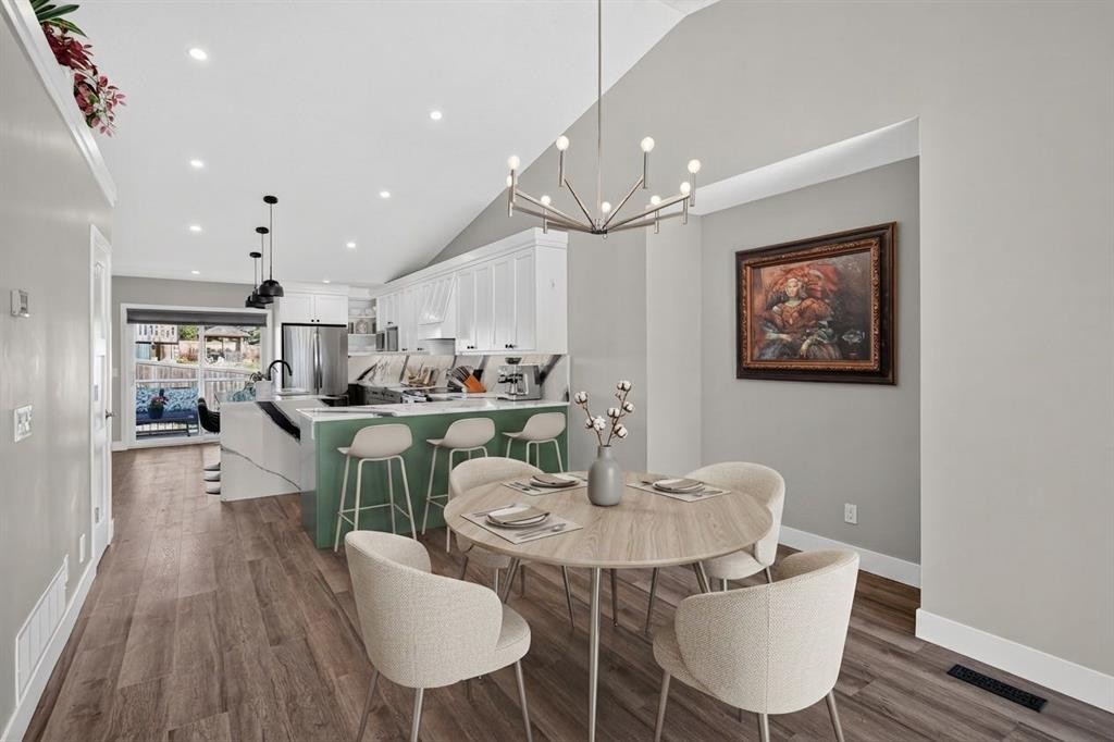 107 Edgevalley Close Nw, Calgary, AB - Indoor Photo Showing Dining Room