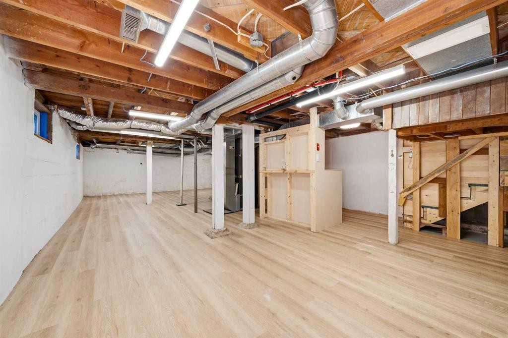 3222 1 Street Ne, Calgary, AB - Indoor Photo Showing Basement