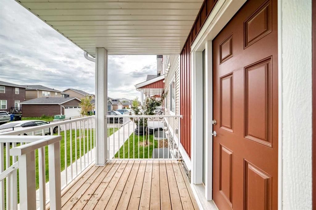 716-32 Red Embers Parade Ne, Calgary, AB - Outdoor With Deck Patio Veranda With Exterior