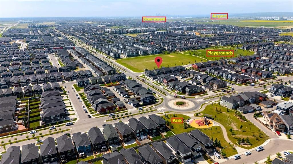 161 Red Sky Way Ne, Calgary, AB - Outdoor With View