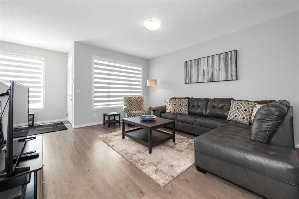 161 Red Sky Way Ne, Calgary, AB - Indoor Photo Showing Living Room