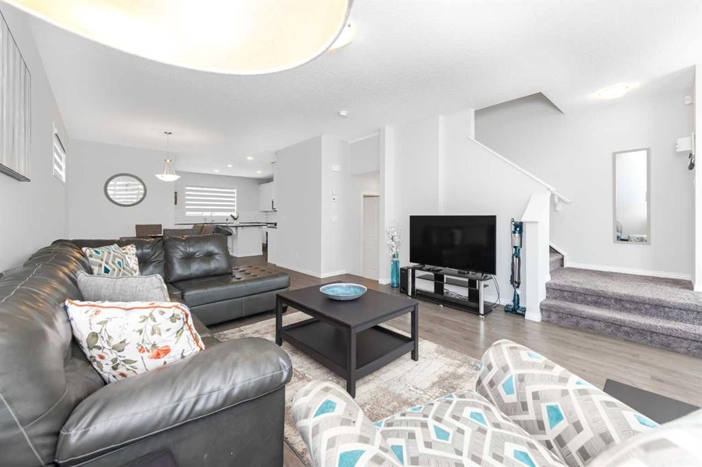 161 Red Sky Way Ne, Calgary, AB - Indoor Photo Showing Living Room