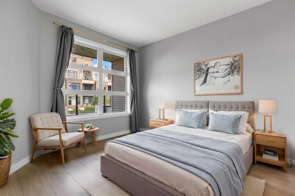 405-880 Centre Avenue Ne, Calgary, AB - Indoor Photo Showing Bedroom