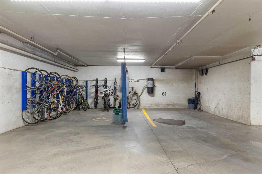 405-880 Centre Avenue Ne, Calgary, AB - Indoor Photo Showing Garage