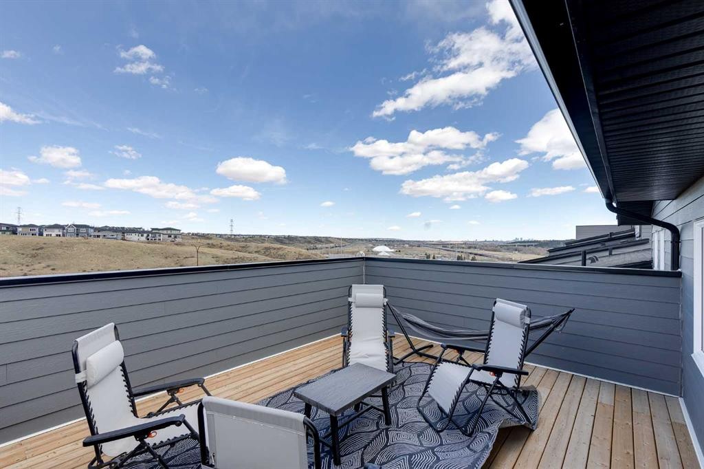 302-260 Rowley Way Nw, Calgary, AB - Outdoor With Deck Patio Veranda