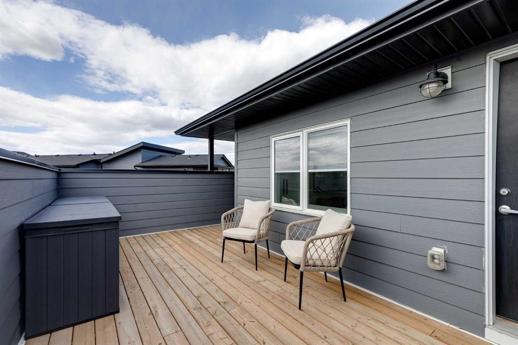 302-260 Rowley Way Nw, Calgary, AB - Outdoor With Deck Patio Veranda With Exterior