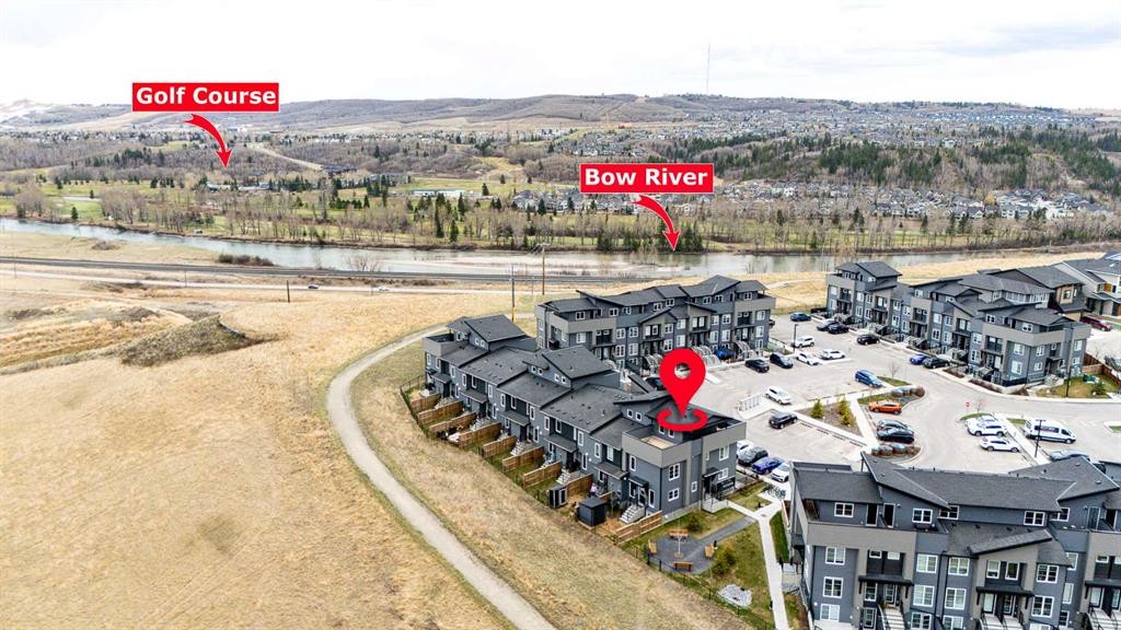 302-260 Rowley Way Nw, Calgary, AB - Outdoor With View