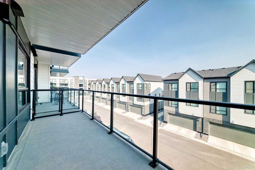6301-20295 Seton Way Se, Calgary, AB - Outdoor With Balcony With Exterior