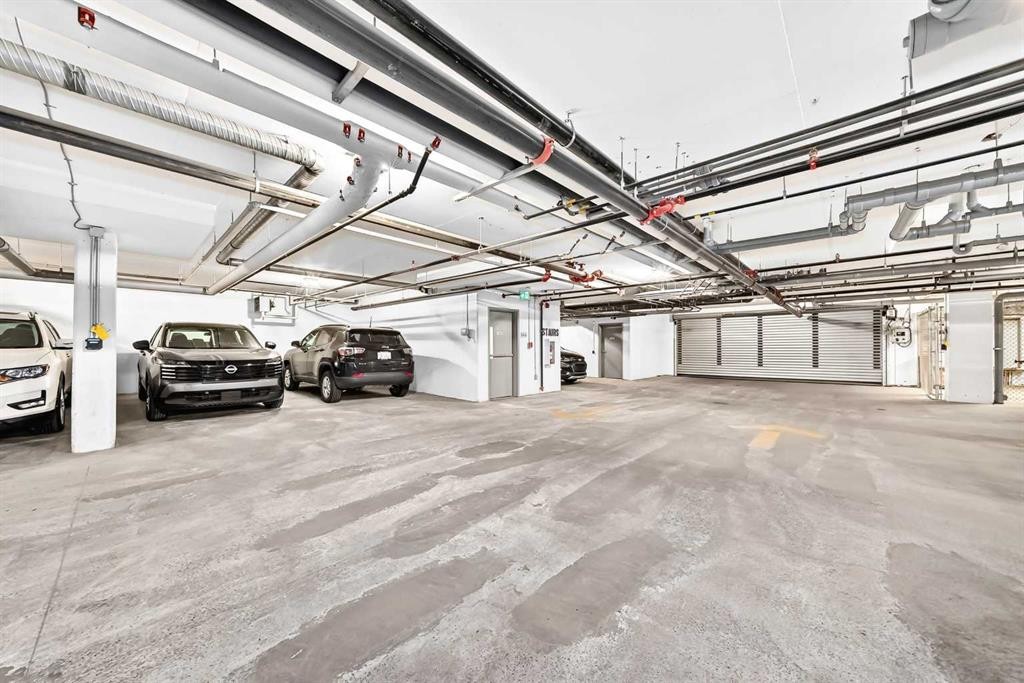 6301-20295 Seton Way Se, Calgary, AB - Indoor Photo Showing Garage