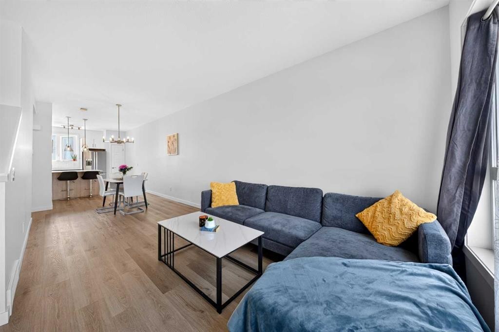 363-301 Redstone Boulevard Ne, Calgary, AB - Indoor Photo Showing Living Room