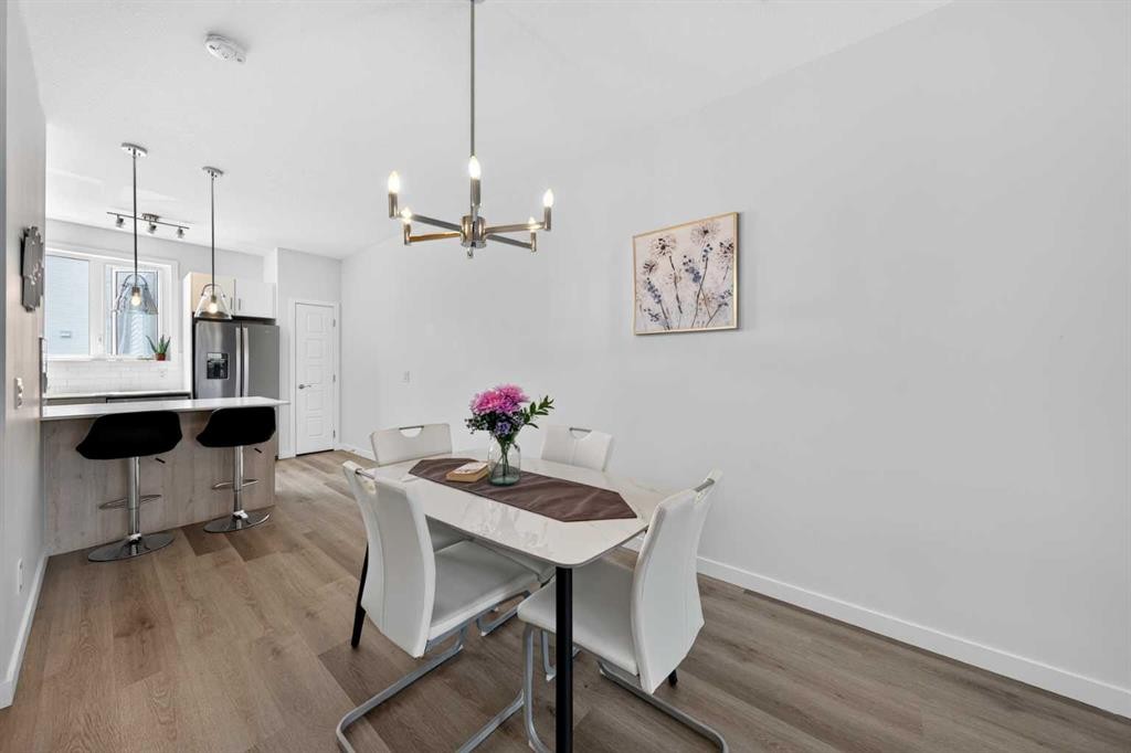 363-301 Redstone Boulevard Ne, Calgary, AB - Indoor Photo Showing Dining Room