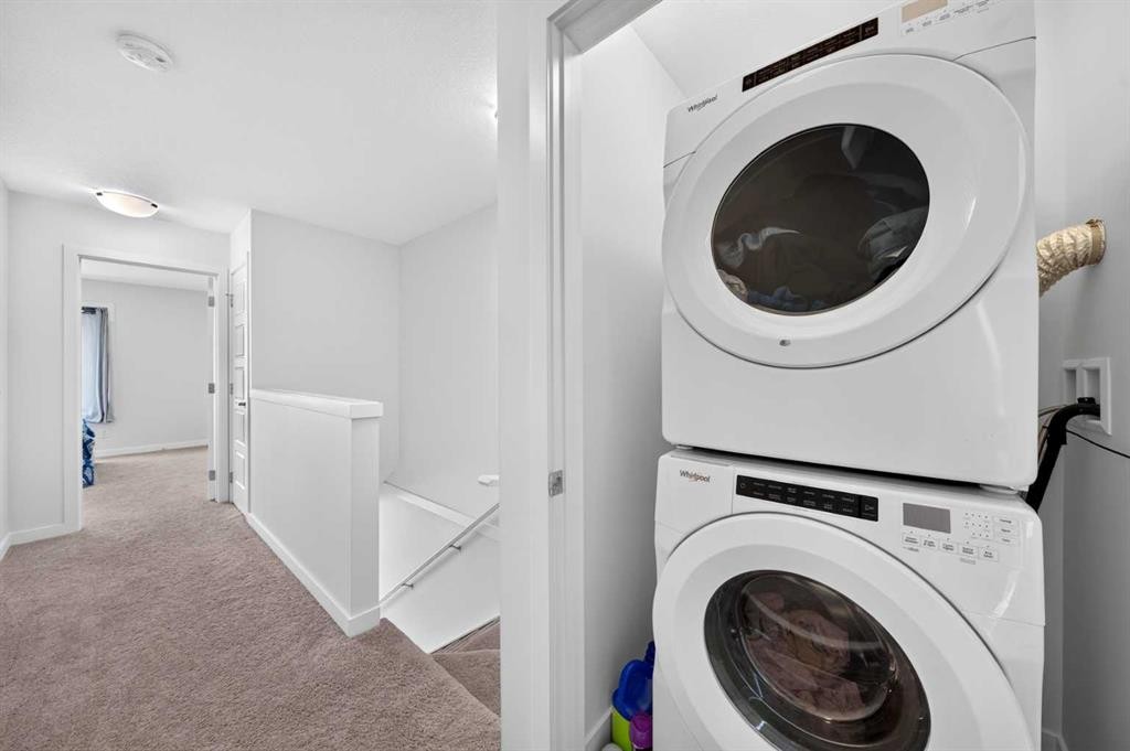 363-301 Redstone Boulevard Ne, Calgary, AB - Indoor Photo Showing Laundry Room