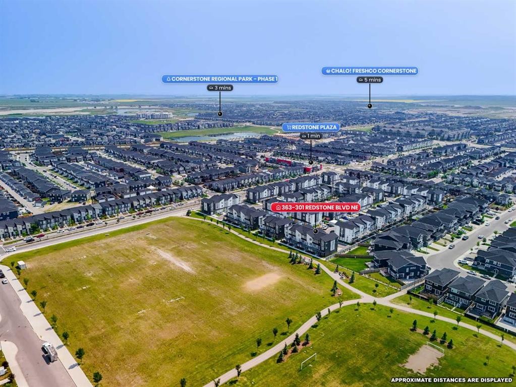 363-301 Redstone Boulevard Ne, Calgary, AB - Outdoor With View