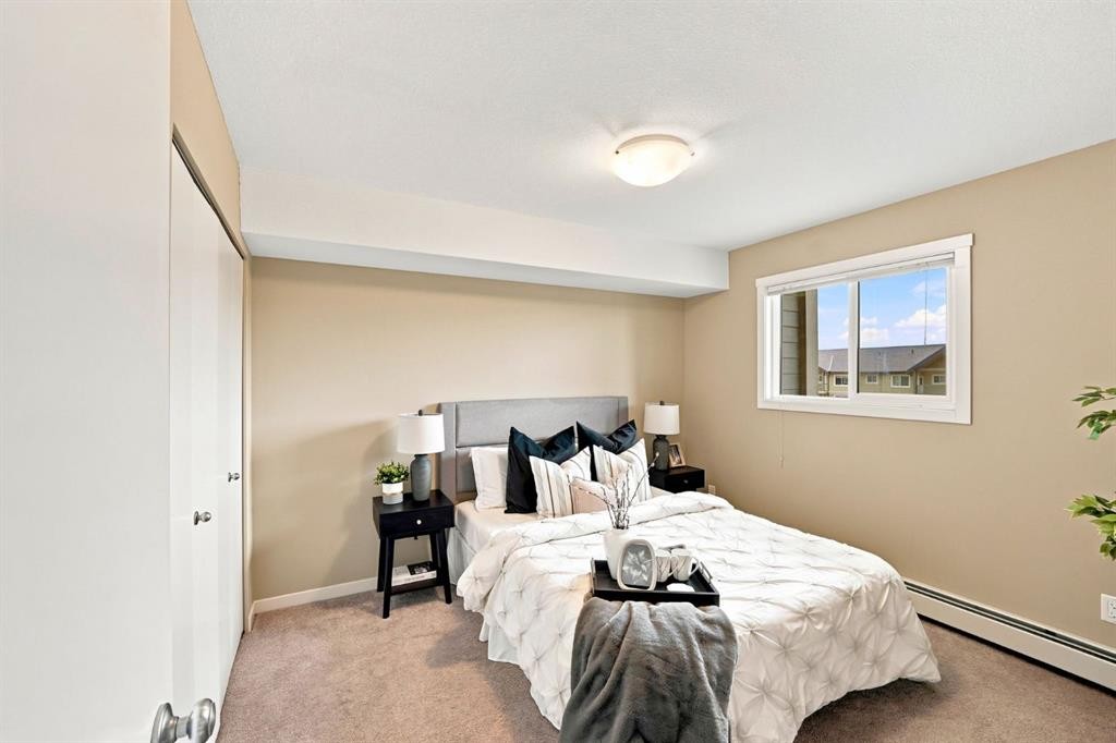 3407-181 Skyview Ranch Manor Ne, Calgary, AB - Indoor Photo Showing Bedroom