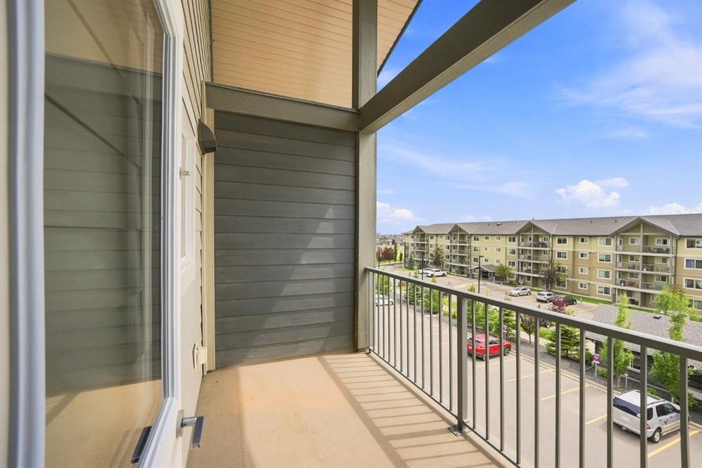 3407-181 Skyview Ranch Manor Ne, Calgary, AB - Outdoor With Balcony With Exterior