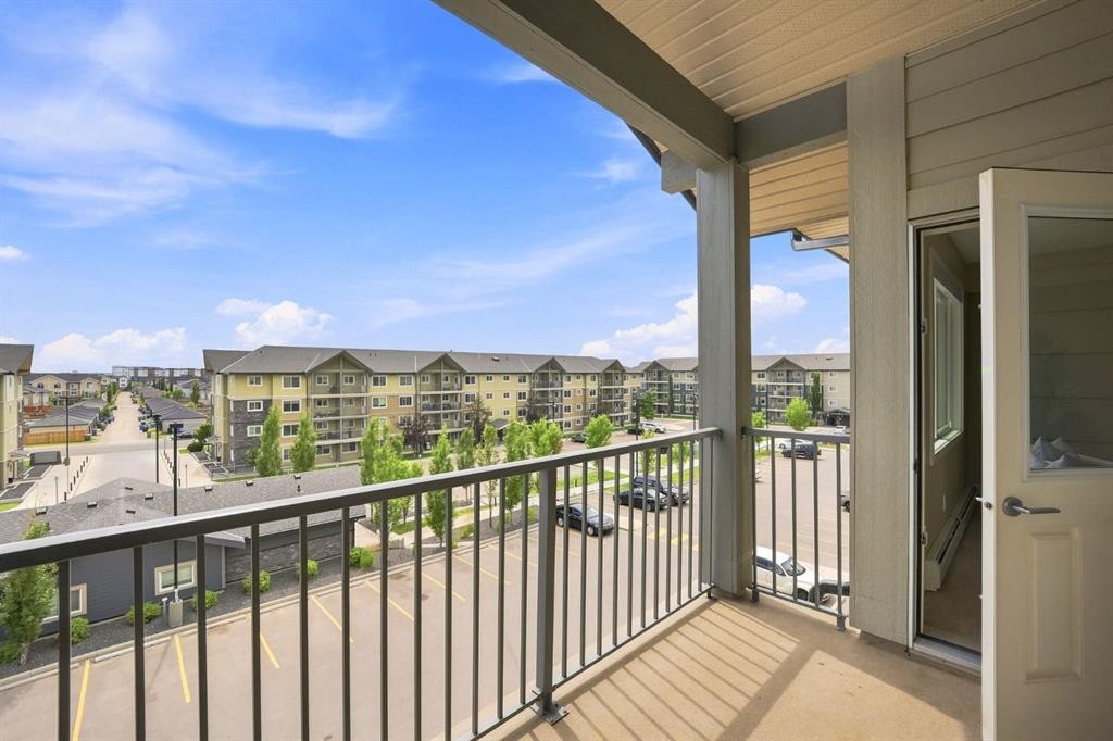 3407-181 Skyview Ranch Manor Ne, Calgary, AB - Outdoor With Balcony With Exterior