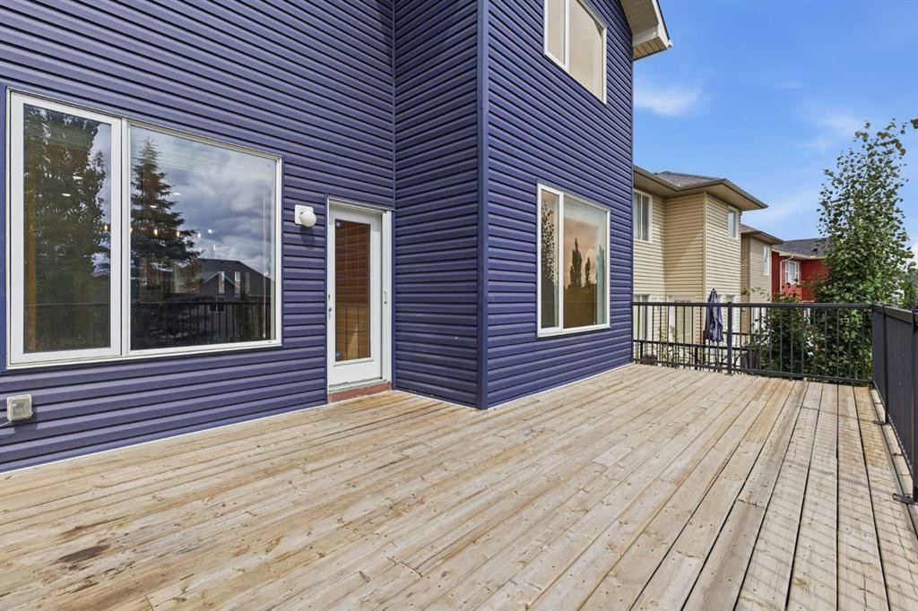 47 Evanspark Circle, Calgary, AB - Outdoor With Deck Patio Veranda With Exterior