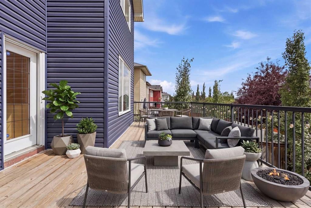 47 Evanspark Circle, Calgary, AB - Outdoor With Deck Patio Veranda With Exterior