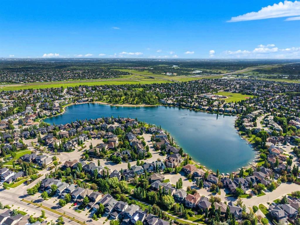 114 Chapalina Terrace Se, Calgary, AB - Outdoor With Body Of Water With View
