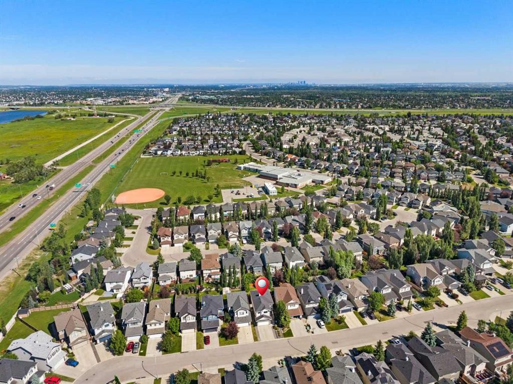 114 Chapalina Terrace Se, Calgary, AB - Outdoor With View
