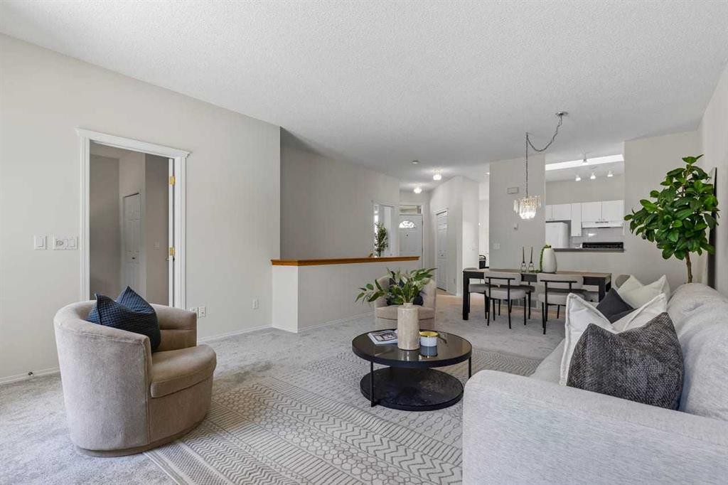 139 Hidden Valley Green Nw, Calgary, AB - Indoor Photo Showing Living Room