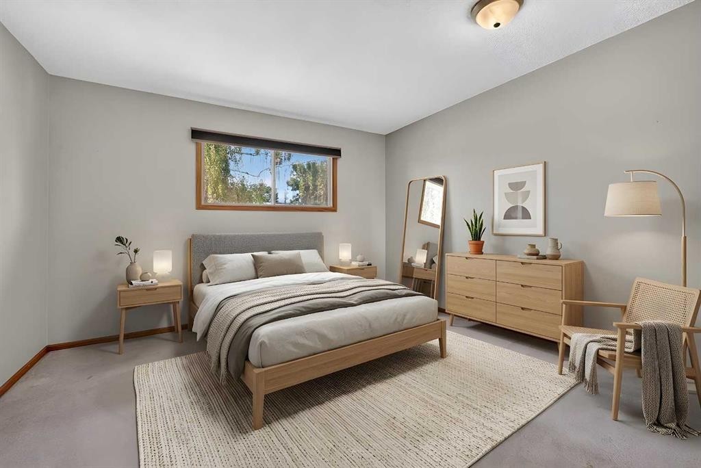 4639 Marbank Drive, Calgary, AB - Indoor Photo Showing Bedroom