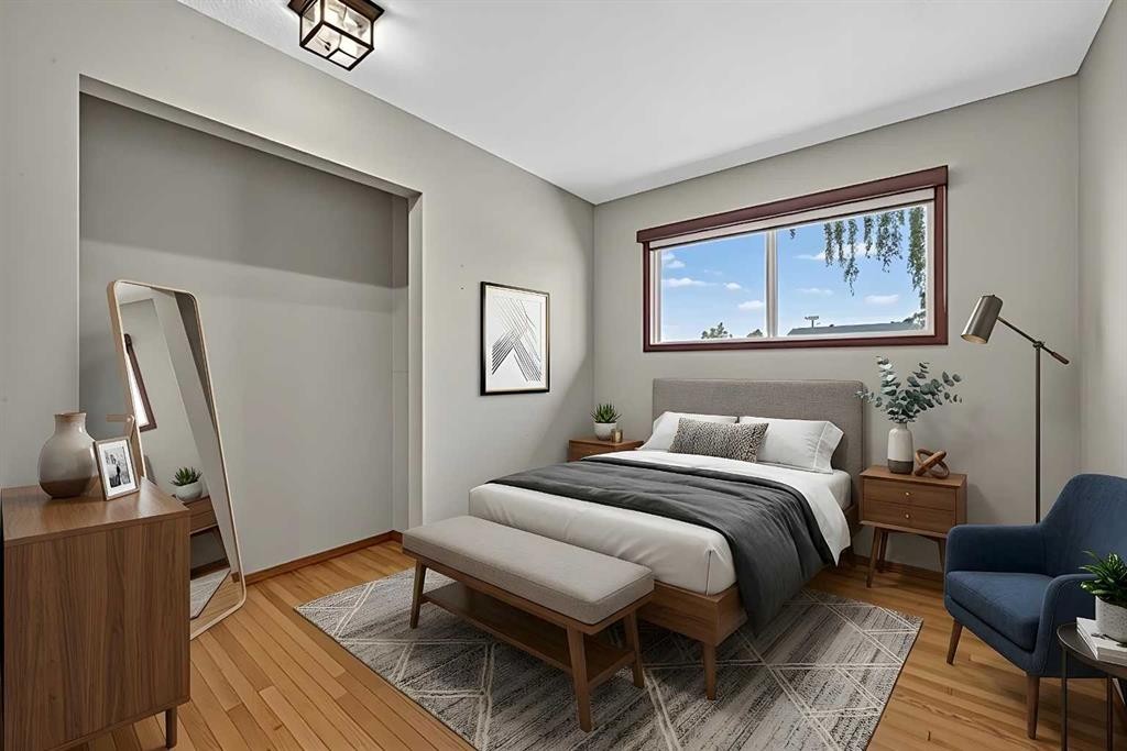 4639 Marbank Drive, Calgary, AB - Indoor Photo Showing Bedroom