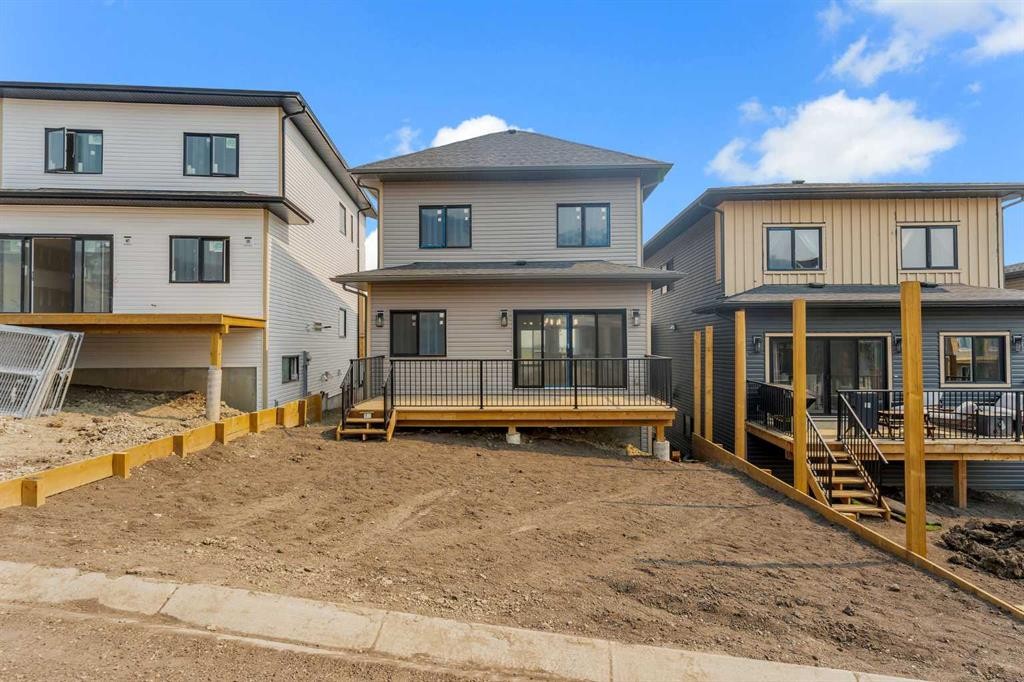 39 Heritage Ridge, Cochrane, AB - Outdoor With Deck Patio Veranda