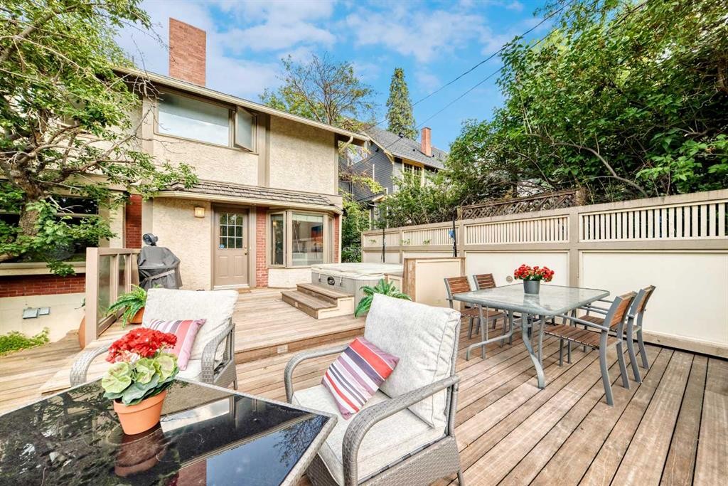 1925 10 Street Sw, Calgary, AB - Outdoor With Deck Patio Veranda