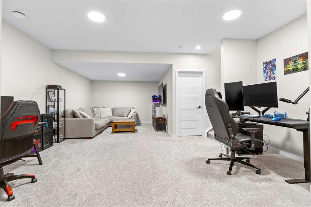 45 Savoy Landing Se, Calgary, AB - Indoor Photo Showing Office
