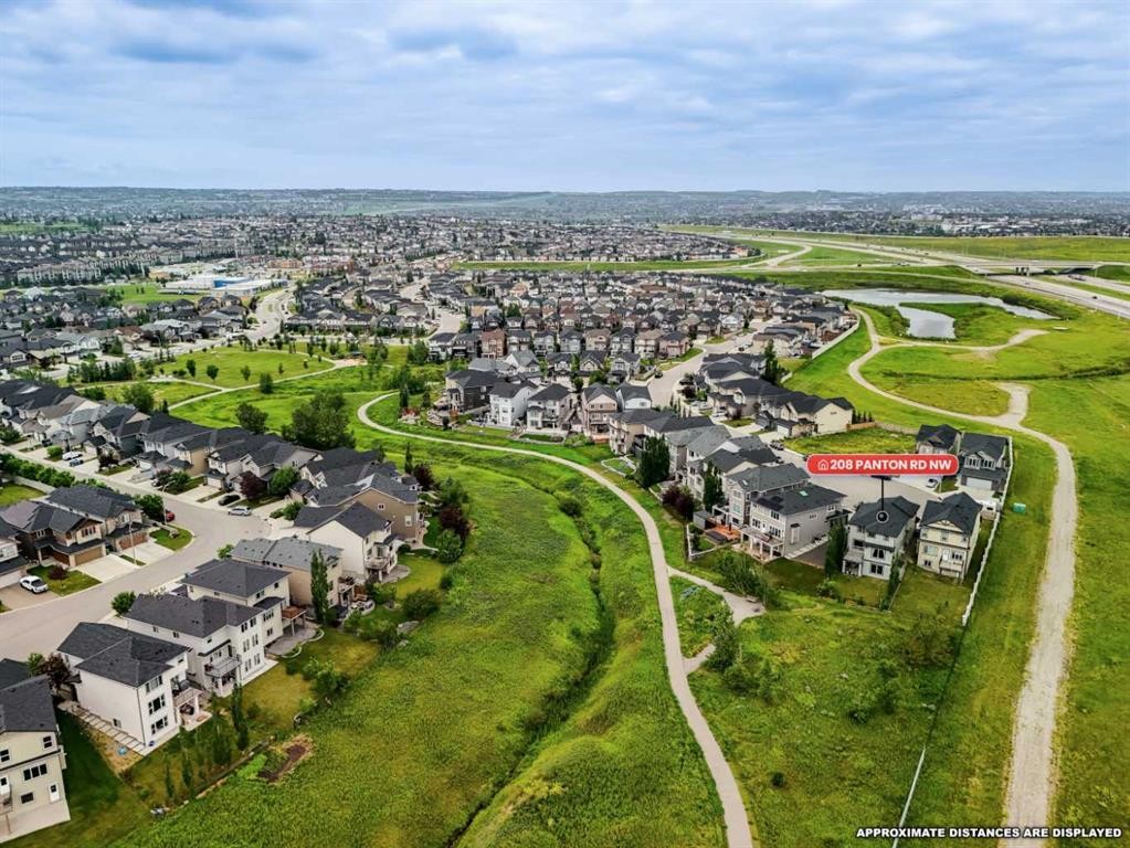 208 Panton Road Nw, Calgary, AB - Outdoor With View